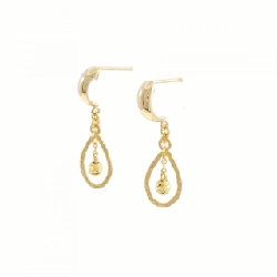 K18YG Bông tai - Hàng hiệu Chính hãng 870771