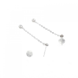 K14WG Bông tai kim cương - Hàng hiệu Authentic 871513