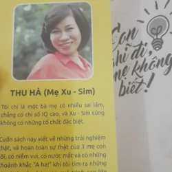 Giải pháp con tự lập- Con nghĩ đi, Mẹ không biết. Tác giả Thu Hà 714113