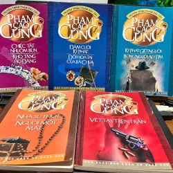 Bộ Truyện trinh thám Phạm Cao Củng - bộ 5 cuốn đầy đủ- sách đẹp như mới 1043689
