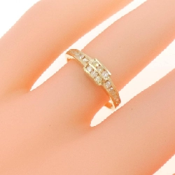 Nhẫn kim cương 750YG - Hàng hiệu Authentic 860502