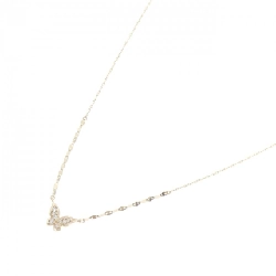 K10YG Bướm Kim Cương Dây Chuyền 0.04CT - Hàng hiệu Chính Hãng 863126