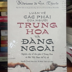 Luận về các phái của người Trung Hoa và đàng ngoài