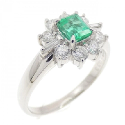 Nhẫn Emerald PT900 0.33CT