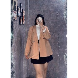 Áo blazer nữ bigsize 