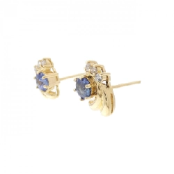 K18YG Sapphire Earrings - Hàng hiệu Authentic 870156