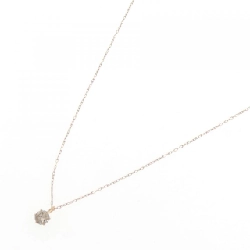 K18PG Dây chuyền kim cương 0.10CT - Hàng hiệu Chính hãng 857702