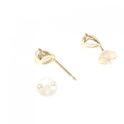 K18YG Bông tai Đá mặt trăng - Hàng hiệu Chính hãng 866062