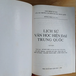 Lịch Sử Văn Học Hiện Đại Trung Quốc (Bộ 2 Tập) - Đường Thao, Nghiêm Gia Viêm chủ biên 178633