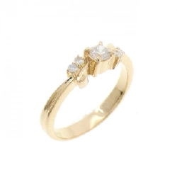 Nhẫn hồng ngọc K18YG 0.13CT - Hàng hiệu Authentic