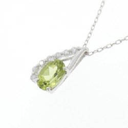 K18WG Peridot Necklace - Hàng hiệu Authentic 857430