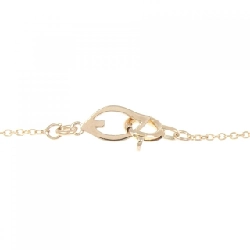 K18PG Rose Diamond Necklace 0.03CT - Hàng hiệu Authentic 856869