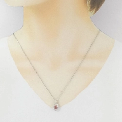 Dây chuyền Sapphire Padparadscha PT900/PT850 1.115CT - Hàng hiệu Chính hãng 856893