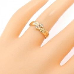 Nhẫn kim cương hoa K18YG 0.08CT - Hàng hiệu Authentic 849439