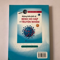 NHỮNG HIỂU BIẾT VỀ BỆNH HÔ HẤP VÀ TRUYỀN NHIỄM - 300 trang, nxb: 2019 323186