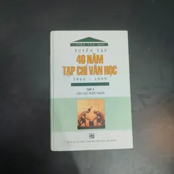 Tuyển tập 40 năm Tạp chí Văn học (1960-1999) (đủ 4 tập)  603946