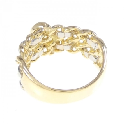 Nhẫn kim cương K18YG/PT900 0.449CT 668438