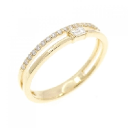 【Sản phẩm mới】Nhẫn kim cương K18YG 0.17CT