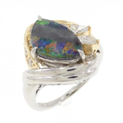 Nhẫn Boulder Opal của Okumura Yoshihiko - Hàng hiệu Authentic
