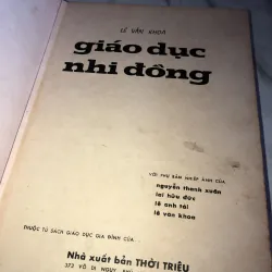 Giáo dục nhi đồng - Lê Văn Khoa  990658