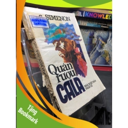 (TẶNG BOOKMARK) Quán rượu cala 1988 mới 50% ố vàng nặng mất bìa sau Simenon RBK0906 SÁCH VĂN HỌC