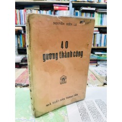 40 GƯƠNG THÀNH CÔNG - NGUYỄN HIẾN LÊ