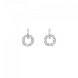 K14WG Bông tai kim cương - Hàng hiệu Chính hãng