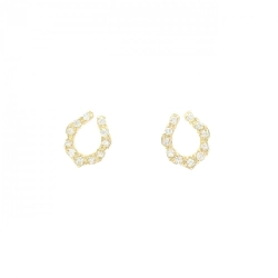 K18YG Bông tai kim cương 0.20CT - Hàng hiệu Chính hãng