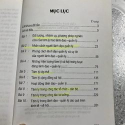 Tâm lý học lãnh đạo vac quản lý - Học viện chính trị 499840