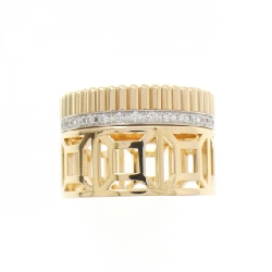 Boucheron Quatre Radiant Openwork Ring - Hàng hiệu Authentic 835260