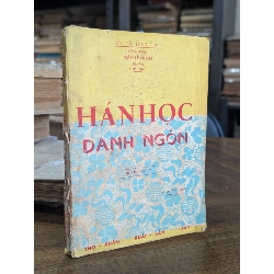 Hán học danh ngôn - Trần Lê Nhân biên dịch 121645