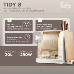 Máy hút sữa Fatz Baby Tiệt trùng UV, sấy khô, bảo quản, dung tích 30L 992714