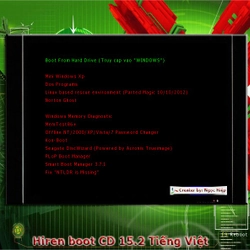 Đĩa CD Hiren's BootCD 15.2 (Đĩa CD cứu hộ) 323324