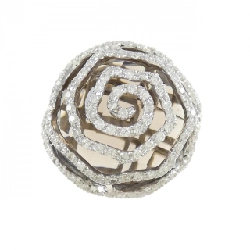 Nhẫn đá thạch anh khói K18WG 10.60CT 672278