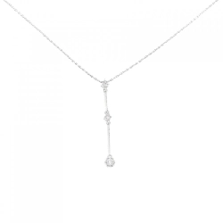 K18WG Dây chuyền kim cương 0.12CT - Hàng hiệu Chính hãng