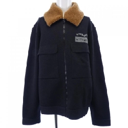 Áo khoác len LOUIS VUITTON với cổ lông HON33WZLL - Hàng hiệu Authentic