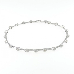 K18WG Vòng tay kim cương 2.00CT - Hàng hiệu Chính hãng 872554