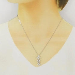 K18WG Hoa Pave Dây Chuyền Kim Cương 0.48CT - Hàng hiệu Chính hãng 859881