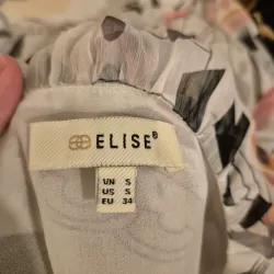 Áo sơ mi nữ ELISE họa tiết trừu tượng size S 931100