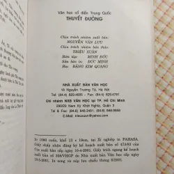 THUYẾT ĐƯỜNG - KHUYẾT DANH • Dịch giả: La Thần 763940