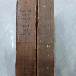 LỊCH SỬ CHIẾN TRANH VÀ NGHỆ THUẬT QUÂN SỰ (BỘ 2 TẬP) 930835