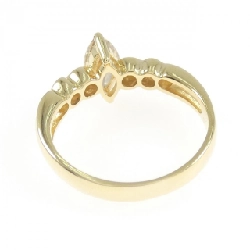 Nhẫn kim cương K18YG 0.678CT 667411