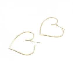 K18YG Bông tai hình trái tim - Hàng hiệu Chính hãng 865689