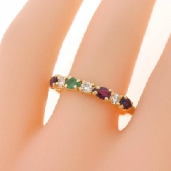 Nhẫn đá màu 750YG - Hàng hiệu Authentic 852944