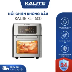 🔥 Nồi chiên không dầu KALITE KL-1500 15L – Dung tích lớn, chiên nướng thoải mái