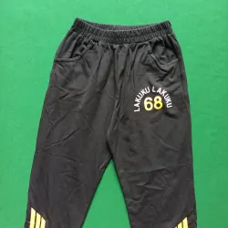 Quần ngố mặc tập thể dục màu đen 933353