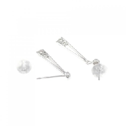 K18WG Bông tai kim cương 0.14CT - Hàng hiệu Chính hãng 869212