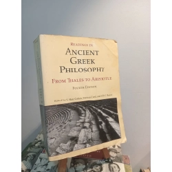 Ancient Greek Philosophy: From Thales To Aristotle (4th Edition) - S. Marc Cohen, Patricia Curd, and C.D.C. Reeve