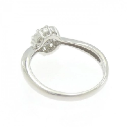 Nhẫn kim cương hoa PT900 0.50CT 666227