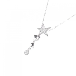 K18WG Ngôi sao Kim cương Dây chuyền 0.20CT - Hàng hiệu Chính hãng 861859